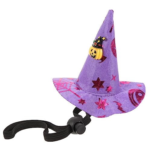 POPETPOP 3 Stück Cosplay Hexenhüte Halloween-Kopfschmuck funkeln Geist Kappe Halloween-Requisiten halloween haarschmuck halloween kopfschmuck Kostümhut Hexenhut Hexenmützen Stoff von POPETPOP