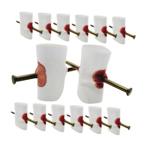 POPETPOP 30 Stück Teiliges Party Zaubertrick mit Fingernägeln Professionelle Bühnenrequisiten für Lustige Finger Tricks Leicht Tragbar Geeignet für Altersgruppen und Halloween Feiern POPETPOP 30 Stück Teiliges Party Zaubertrick mit Fingernägeln Professionelle Bühnenrequisiten für Lustige Finger Tricks Leicht Tragbar Geeignet für Altersgruppen und Halloween Feiern von POPETPOP