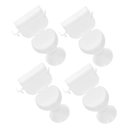 POPETPOP 4 Stück Teiliges Miniatur Toiletten Puppenhaus Zubehör Realistische Weiße Mini Badezimmermodelle Wiederverwendbare Kuchen Deko für Party und Themenfeiern POPETPOP 4 Stück Teiliges Miniatur Toiletten Puppenhaus Zubehör Realistische Weiße Mini Badezimmermodelle Wiederverwendbare Kuchen Deko für Party und Themenfeiern von POPETPOP