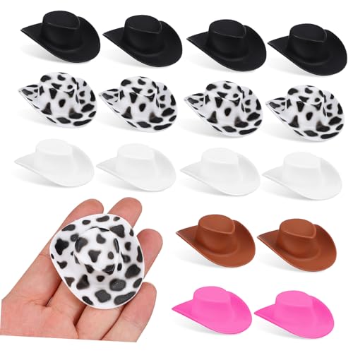 POPETPOP 40 Stück Teiliges Miniatur Western Cowgirl Hüte aus Kunststoff Realistisch Gestaltete Mini Puppenhüte in Farben Schwarz Braun Weiß für Puppenhaus Zubehör DIY Bastelprojekte Kuchen POPETPOP 40 Stück Teiliges Miniatur Western Cowgirl Hüte aus Kunststoff Realistisch Gestaltete Mini Puppenhüte in Farben Schwarz Braun Weiß für Puppenhaus Zubehör DIY Bastelprojekte Kuchen von POPETPOP
