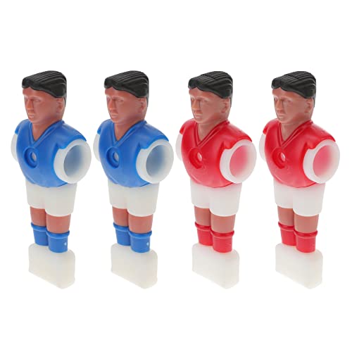 POPETPOP 4Pcs Rod Foosball Männer Fußballspieler Foosball Ersatzteile Fußballspieler Für Tischfußball Festgelegt von POPETPOP