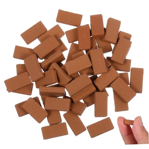 POPETPOP 50 Stück Robustes Baumaterial für DIY Architektur Mini Garten Landschaftsbau Puppenhaus Dekoration POPETPOP 50 Stück Robustes Baumaterial für DIY Architektur Mini Garten Landschaftsbau Puppenhaus Dekoration von POPETPOP