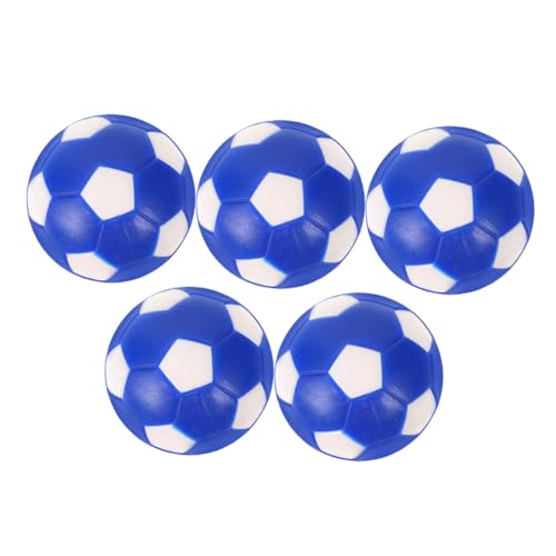 POPETPOP 36 Mm Fußballspiel Mini-Desktop-Spiel Tischfußball Für Jungen Und Mädchen 5-teilig PVC-Material Sicher Und Leicht von POPETPOP