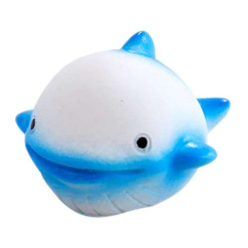 POPETPOP Aquarium-Dekorationstiere Strand Figur Plüschtiere Pinata Delphin Plüsch Aquarium Dekoration Aquarium Zubehör Schwimmende Dekorationen für Aquarien Mini-Meerestiere aus Kunstharz von POPETPOP