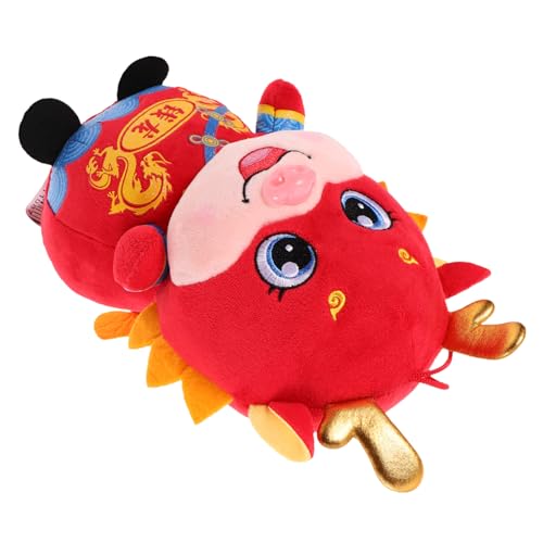 POPETPOP Kuscheltier Drache Plüsch Niedliche Drachenfigur Als Dekoration Und Spielzeug Für Chinesische Neujahr Für Jugendliche POPETPOP Kuscheltier Drache Plüsch Niedliche Drachenfigur Als Dekoration Und Spielzeug Für Chinesische Neujahr Für Jugendliche von POPETPOP