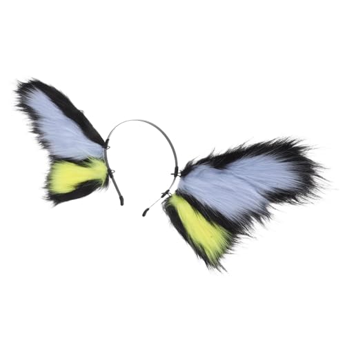 POPETPOP Flauschiges Party Stirnband mit Elfentieren Buntes Haarreif Accessoire für Erwachsene Leichtes Bequemes Cosplay und Halloween Kostüm Vielseitig Einsetzbar für Geburtstage und POPETPOP Flauschiges Party Stirnband mit Elfentieren Buntes Haarreif Accessoire für Erwachsene Leichtes Bequemes Cosplay und Halloween Kostüm Vielseitig Einsetzbar für Geburtstage und von POPETPOP