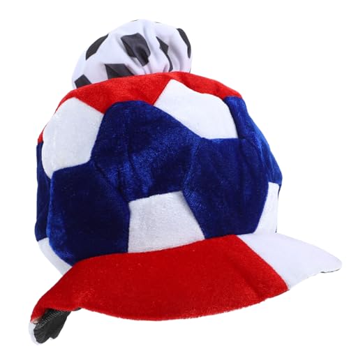 POPETPOP Fußball Fan Hut Frankreich Lustiges Sport Accessoire Unisex Leicht Tragbar Karneval Party Wm Geeignet für Männer Frauen Jugendliche POPETPOP Fußball Fan Hut Frankreich Lustiges Sport Accessoire Unisex Leicht Tragbar Karneval Party Wm Geeignet für Männer Frauen Jugendliche von POPETPOP
