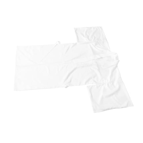 POPETPOP Japanischer Kimono Damen Weiß Langarm Innenschicht Kleid Langer Yukata Unterrock Vielseitig für Urlaub Spa Alltag Japanische Schlafbekleidung POPETPOP Japanischer Kimono Damen Weiß Langarm Innenschicht Kleid Langer Yukata Unterrock Vielseitig für Urlaub Spa Alltag Japanische Schlafbekleidung von POPETPOP