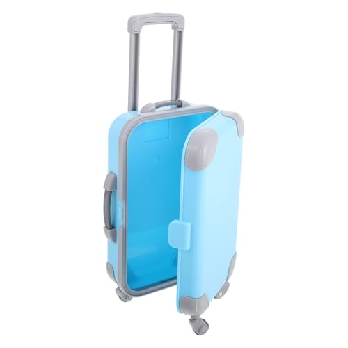 POPETPOP Miniatur Koffer Puppenhaus Zubehör Puppen Rollkoffer aus Abs Material Glatt und Pflegeleicht Elegantes Reisegepäck für Puppenhaus Dekoration POPETPOP Miniatur Koffer Puppenhaus Zubehör Puppen Rollkoffer aus Abs Material Glatt und Pflegeleicht Elegantes Reisegepäck für Puppenhaus Dekoration von POPETPOP