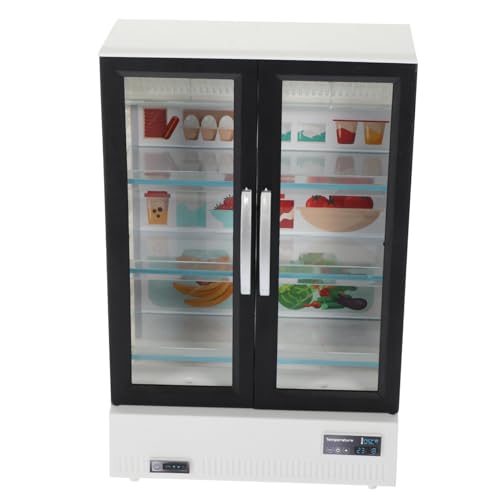 POPETPOP Miniatur Kühlschrank Mini Puppenhaus Kühlschrank Modell Realistische Miniatur Dekoration Leicht Glatte Oberfläche Geeignet für Puppenhaus und Miniaturlandschaften POPETPOP Miniatur Kühlschrank Mini Puppenhaus Kühlschrank Modell Realistische Miniatur Dekoration Leicht Glatte Oberfläche Geeignet für Puppenhaus und Miniaturlandschaften von POPETPOP