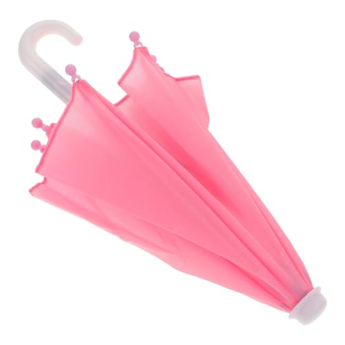 POPETPOP Miniatur Puppenhaus Regenschirm Zierliches Zubehör für Puppe Rosa Mini Haus Ornament Stilvolles Puppenzubehör für Kleine Mädchen und Bastelbedarf POPETPOP Miniatur Puppenhaus Regenschirm Zierliches Zubehör für Puppe Rosa Mini Haus Ornament Stilvolles Puppenzubehör für Kleine Mädchen und Bastelbedarf von POPETPOP