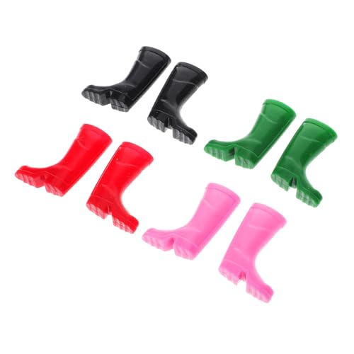 POPETPOP Miniatur Regenstiefel Puppenhaus Deko Teiliges Kunststoff Gerade Stiefel Weihnachtsmotiv Vielseitig für DIY Gartenfeen Zubehör POPETPOP Miniatur Regenstiefel Puppenhaus Deko Teiliges Kunststoff Gerade Stiefel Weihnachtsmotiv Vielseitig für DIY Gartenfeen Zubehör von POPETPOP