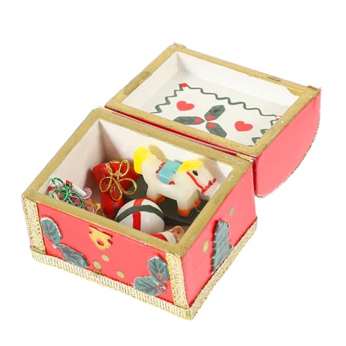 POPETPOP Modell Deko Naturbelassen Handgefertigt Realistische Miniatur Weihnachtsdekoration für Puppenhaus und DIY Bastelprojekte POPETPOP Modell Deko Naturbelassen Handgefertigt Realistische Miniatur Weihnachtsdekoration für Puppenhaus und DIY Bastelprojekte von POPETPOP