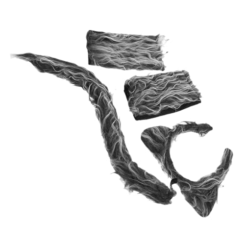 POPETPOP Wolf Kostüm Teilig mit Haarreif Handschuhen und Tierkostüm für Halloween Cosplay Fasching und Kostümpartys Bequem und Einfach Anzuziehen Niedliches Wolf Design POPETPOP Wolf Kostüm Teilig mit Haarreif Handschuhen und Tierkostüm für Halloween Cosplay Fasching und Kostümpartys Bequem und Einfach Anzuziehen Niedliches Wolf Design von POPETPOP