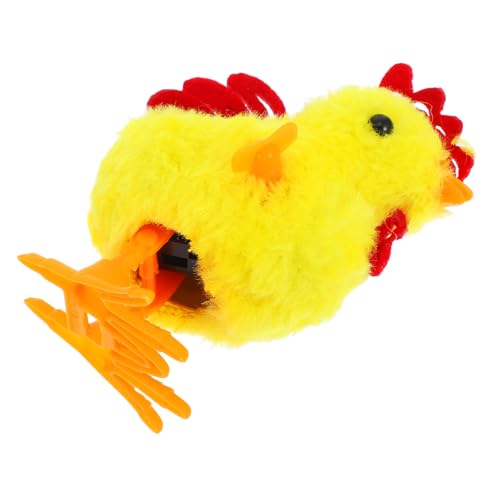 POPETPOP Wind-up Hüpffeder Huhn Spielzeug Plüsch Lustiges Küken Für Ostereiersuche Und Kindergeburtstag Interaktives Spielzeug Kreativität Und Motorik POPETPOP Wind-up Hüpffeder Huhn Spielzeug Plüsch Lustiges Küken Für Ostereiersuche Und Kindergeburtstag Interaktives Spielzeug Kreativität Und Motorik von POPETPOP