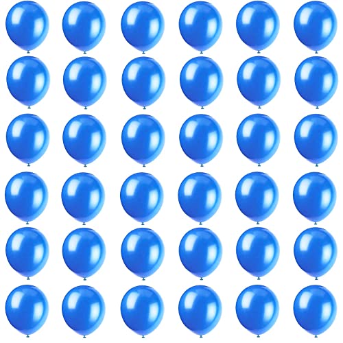 Kleine Luftballons Blau 5 Zoll Ballons,36 Stück Mini Luftballons Helium Ballons Partyballon Deko,Latex Luftballons für Geburtstag,Hochzeit,Geschlecht Offenbaren,Brautdusche,Babyparty Dekorationen von POPOYU