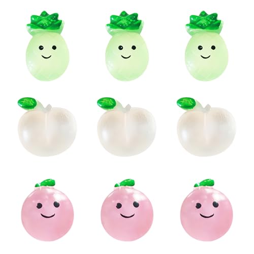 9 Stück Mini Fruit Mochi Squishy Kawaii, Anti-Stress Fidget Toys, Mini Mochi Squishy Toys, Weiche Silikon Mitgebsel für Kindergeburtstag (Mädchen Jungen), Geschenkfüller für Ostern Party Tüten 9 Stück Mini Fruit Mochi Squishy Kawaii, Anti-Stress Fidget Toys, Mini Mochi Squishy Toys, Weiche Silikon Mitgebsel für Kindergeburtstag (Mädchen Jungen), Geschenkfüller für Ostern Party Tüten von POPOYU