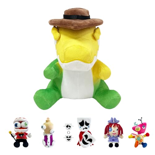 POPOYU The Amazing Digital Circus Plüsch,Gummigoo Jungle Digital Circus Figuren,Digital Circus Plüsch,Digital Circus Plush Toys für Jungen und Mädchen TV-Fans Kinder Weihnachts Geburtstagsgeschenke von POPOYU