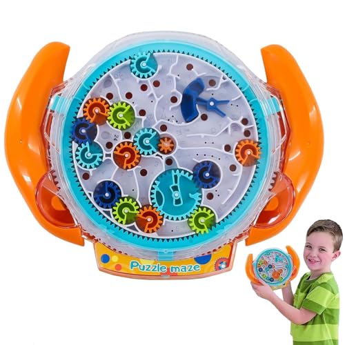 POPOYU Gravity Maze Spiel für Kinder,3D Labyrinth Spiel mit Zwei Stahlkugel,Labyrinthbrett Schwerkraft Labyrinth IQ Spielzeug,Labyrinthbrett Schwerkraft Erzieherisch Spielzeug für Kinder ab 5+ Jahren POPOYU Gravity Maze Spiel für Kinder,3D Labyrinth Spiel mit Zwei Stahlkugel,Labyrinthbrett Schwerkraft Labyrinth IQ Spielzeug,Labyrinthbrett Schwerkraft Erzieherisch Spielzeug für Kinder ab 5+ Jahren von POPOYU