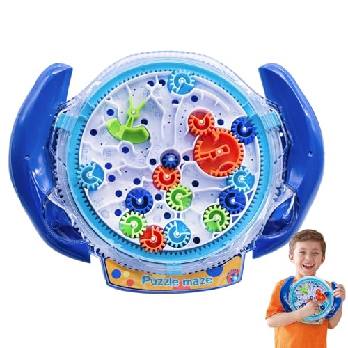 POPOYU Gravity Maze Spiel für Kinder,3D Labyrinth Spiel mit Zwei Stahlkugel,Labyrinthbrett Schwerkraft Labyrinth IQ Spielzeug,Labyrinthbrett Schwerkraft Erzieherisch Spielzeug für Kinder ab 5+ Jahren POPOYU Gravity Maze Spiel für Kinder,3D Labyrinth Spiel mit Zwei Stahlkugel,Labyrinthbrett Schwerkraft Labyrinth IQ Spielzeug,Labyrinthbrett Schwerkraft Erzieherisch Spielzeug für Kinder ab 5+ Jahren von POPOYU