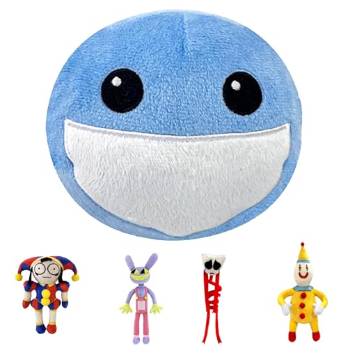 POPOYU The Amazing Digital Circus Plüsch,Pomni Jax Jungle Digital Circus Figuren,Digital Circus Plüsch,Digital Circus Plush Toys für Jungen und Mädchen TV-Fans Kinder Weihnachts Geburtstagsgeschenke von POPOYU