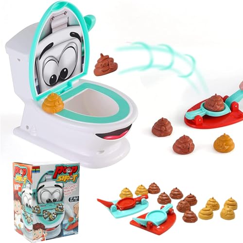 POPOYU Toilettenspielzeug für Kinder Simulation Toilettenauswurfspielzeug für Kinder Weihnachten Geburtstagsgeschenk von POPOYU