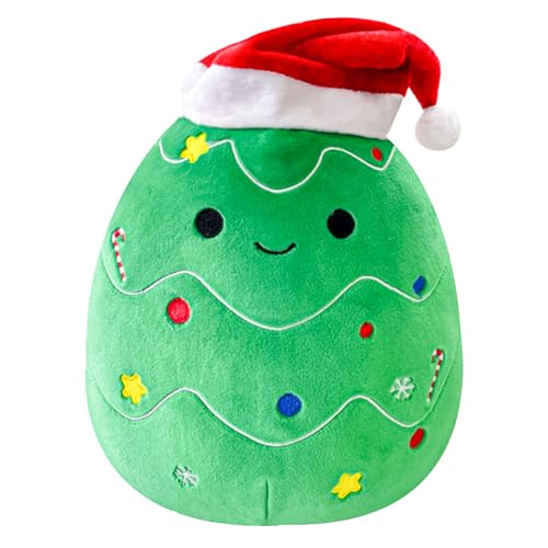 POPOYU Weihnachtsbaum Kuscheltier,Kawaii Plüsch Kuscheltier,Weihnachten Plüschtier Nikolaus Stofftier Weihnachtsbaum für Kinder Sofa Dekoration Weihnachten Spielzeug Weihnachten Neujahr Geschenk von POPOYU