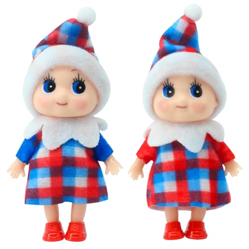 POPOYU Weihnachtselfen Figuren Mini Elfen, Christmas Elf Puppe Weihnachtselfen Weihnachten Kleine Geschenke Puppe Spielzeug für Mädchen Jungen Geschenk,Little Elf Puppe Spielzeug für Jungen Mädchen POPOYU Weihnachtselfen Figuren Mini Elfen, Christmas Elf Puppe Weihnachtselfen Weihnachten Kleine Geschenke Puppe Spielzeug für Mädchen Jungen Geschenk,Little Elf Puppe Spielzeug für Jungen Mädchen von POPOYU