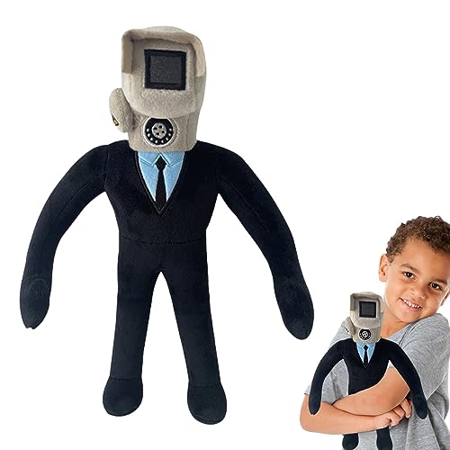 Skibidi Toilet Plüschtier,Skibidi Kameramann Figuren Kuscheltier Kreatives Skibidi Toiletten Plüschtier für Spiele Fans,Lustige Und Einzigartige Skibidi Toiletten gefüllte Puppen für Kindergeburtstag Skibidi Toilet Plüschtier,Skibidi Kameramann Figuren Kuscheltier Kreatives Skibidi Toiletten Plüschtier für Spiele Fans,Lustige Und Einzigartige Skibidi Toiletten gefüllte Puppen für Kindergeburtstag von POPOYU