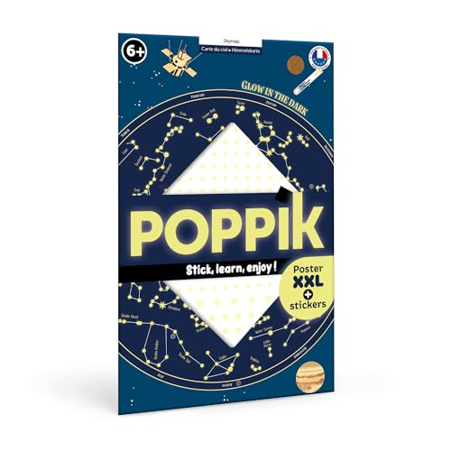 POPPIK - Lernposter & Sticker Himmelskarte von POPPIK