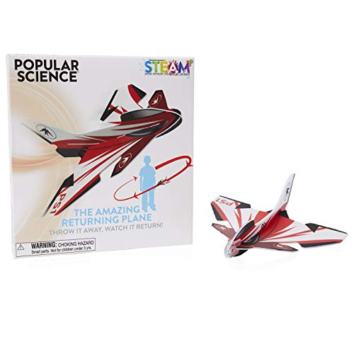 POPULAR SCIENCE Amazing Returning Plane STEM Lernspielzeug von POPULAR SCIENCE