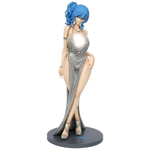 Cartoon Anime Figure Full Dress St. Louis Second Dimension Girl Action Figure Statue Collectible Figurine Anime Character Model Ornament Decoration Gift 26cm von POTACEE