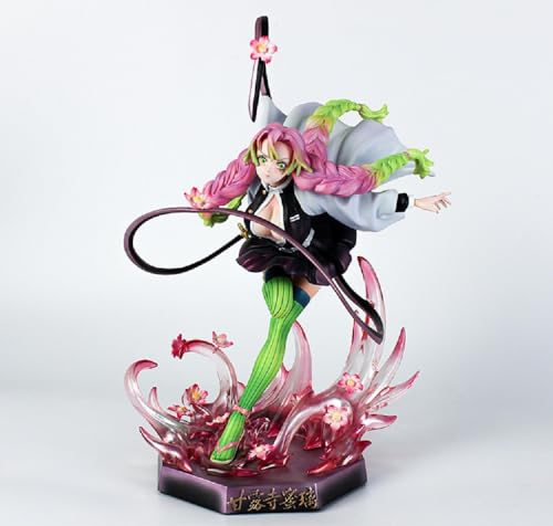 POTACEE Demon Slayer Figure Mitsuri Kanroji Model Cute Girl Fans Collection Gifts Statue Desktop Ornaments 21CM von POTACEE