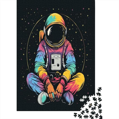 Cartoon Astronaut Puzzle 1000 Teile Erwachsene, Puzzlespiel Jigsaw Puzzles Erwachsenen Puzzlespiel Puzzel 1000pcs (75x50cm) von PPSOAP