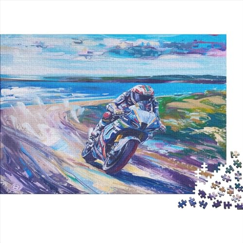 Dirt Bike Puzzlespiel 1000 Teile Puzzles Für Erwachsene Lernspiel Herausforderung Spielzeug 1000 Teile Puzzles Für Erwachsene Kinder Erwachsenen Puzzlespiel Puzzel 1000pcs (75x50cm) von PPSOAP