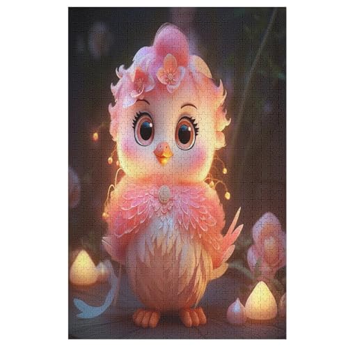 Animal Vogel Puzzles 1000 Teile Erwachsener Kniffel Spaß Für Die Ganze Familie - 1000 Puzzleteilige Motive, Holzpuzzle Kinder Erwachsene, Impossible Puzzle Schwer （78×53cm） von PPZYY