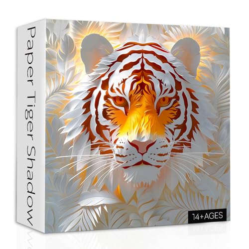 Paper Tiger Shadow Puzzles, 1000 Stück von PPuzzling