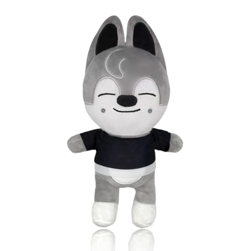 Skzoo Plush, Stray Kids Kuscheltier, Stray Kids Plüschtier,Skzoo Wolf Chan Kuscheltier,PQKL-party Stray Kids Skzoo Plüsch Toys Plüschfigur Kawaii Plüschpuppe für Kinder Mädchen Fan Geschenke Geschenke von PQKL-party