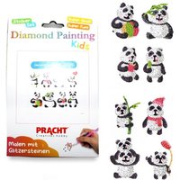 Diamond Painting Sticker Panda 8 Stück Diamond Painting Sticker Panda 8 Stück von PRACHT