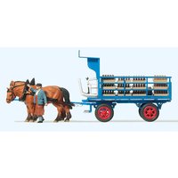 PREISER 30445 H0 Brauereiwagen "Landwehr-Bier" von PREISER