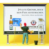 PREISER 45126 G Plakattafel, Plakatkleber, Zubehör von PREISER