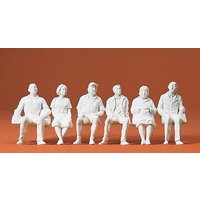 PREISER 45183 G Sitzende Reisende. 6 Figuren von PREISER