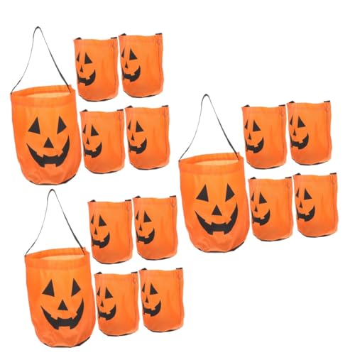 PRETYZOOM 15 STK Süßigkeiten Taschen geschenktüten Halloween Tasche süßigkeiten behälter süssigkeiten Halloween kostüme für Halloween Taschen behandeln Halloween-Süßigkeitstüten Polyester von PRETYZOOM