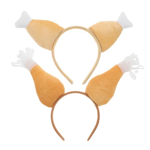 PRETYZOOM 2 Stück Thanksgiving-stirnband, Truthahnbein-haarband, Truthahn-trommelstöcke, Haarschmuck für Frauen Und Erwachsene, Thanksgiving-party-zubehör PRETYZOOM 2 Stück Thanksgiving-stirnband, Truthahnbein-haarband, Truthahn-trommelstöcke, Haarschmuck für Frauen Und Erwachsene, Thanksgiving-party-zubehör von PRETYZOOM