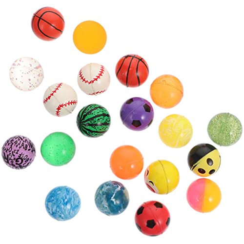 PRETYZOOM 20St Hüpfender Ball fliegend prallen gummiball Anti-Stress-Hüpfbälle Hüpfbälle zum Stressabbau tragbare Springbälle lustige springende Bälle Springbälle von PRETYZOOM