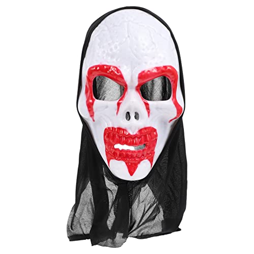 PRETYZOOM 3 Stk Halloween-Maske halloween maske halloweenmaske schrecklich Karnevalsnachtmaske kreative Cosplay-Maske Tanzparty-Maske empfindlich schmücken auffallend Gesichtsmaske PVC von PRETYZOOM