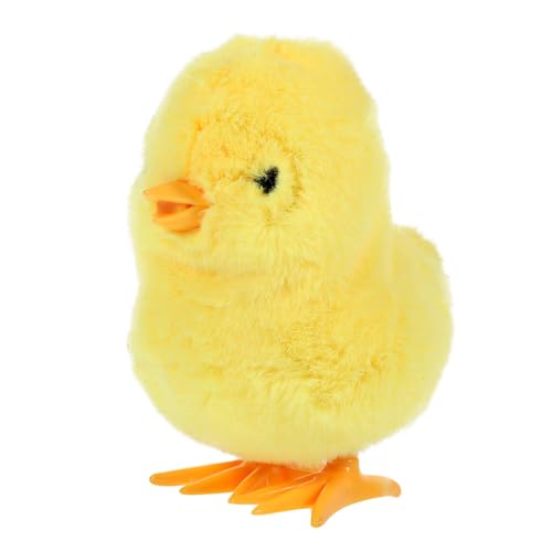 PRETYZOOM 3st Springendes Gelbes Huhn Hüpfen Ostern Plüschtiere Hüpfspielzeug Für Kleinkinder -aufziehküken Springspielzeug Küken Aufziehen Hühnerspielzeug Für Kinder Yellow Plastik von PRETYZOOM