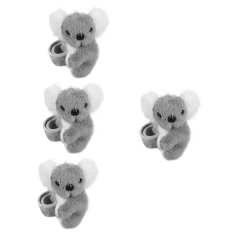 PRETYZOOM 4 Stück Armband kinderparty koala Geschenkidee Partygeschenk Osterdekoration Koala- Plüschtiere Ohrfeigenarmbänder zur Dekoration Koala-Stofftier Gastgeschenke von PRETYZOOM