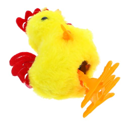 PRETYZOOM Aufziehendes Springendes Huhn Spielzeug aus Plüsch für Kinder Realistisches Küken für Ostern und Partys Langlebig und Kreativitätsfördernd PRETYZOOM Aufziehendes Springendes Huhn Spielzeug aus Plüsch für Kinder Realistisches Küken für Ostern und Partys Langlebig und Kreativitätsfördernd von PRETYZOOM