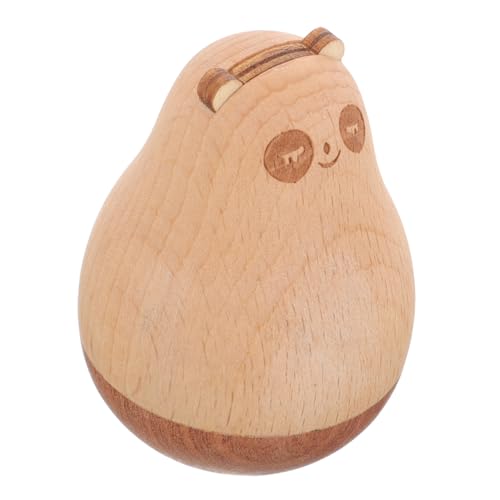 PRETYZOOM Charmante Holz Tier Skulptur Kunst Geburtstag Tumbler Tisch Ornament Zufällige Farbe von PRETYZOOM